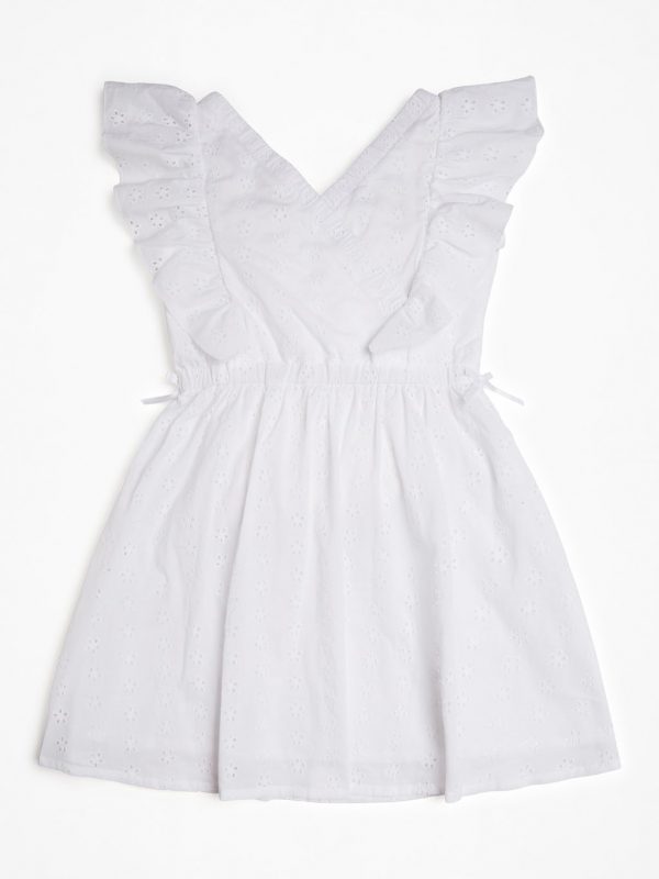 сукня Guess білого кольору