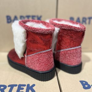 Угги Bartek 4037/червоний+білий язик